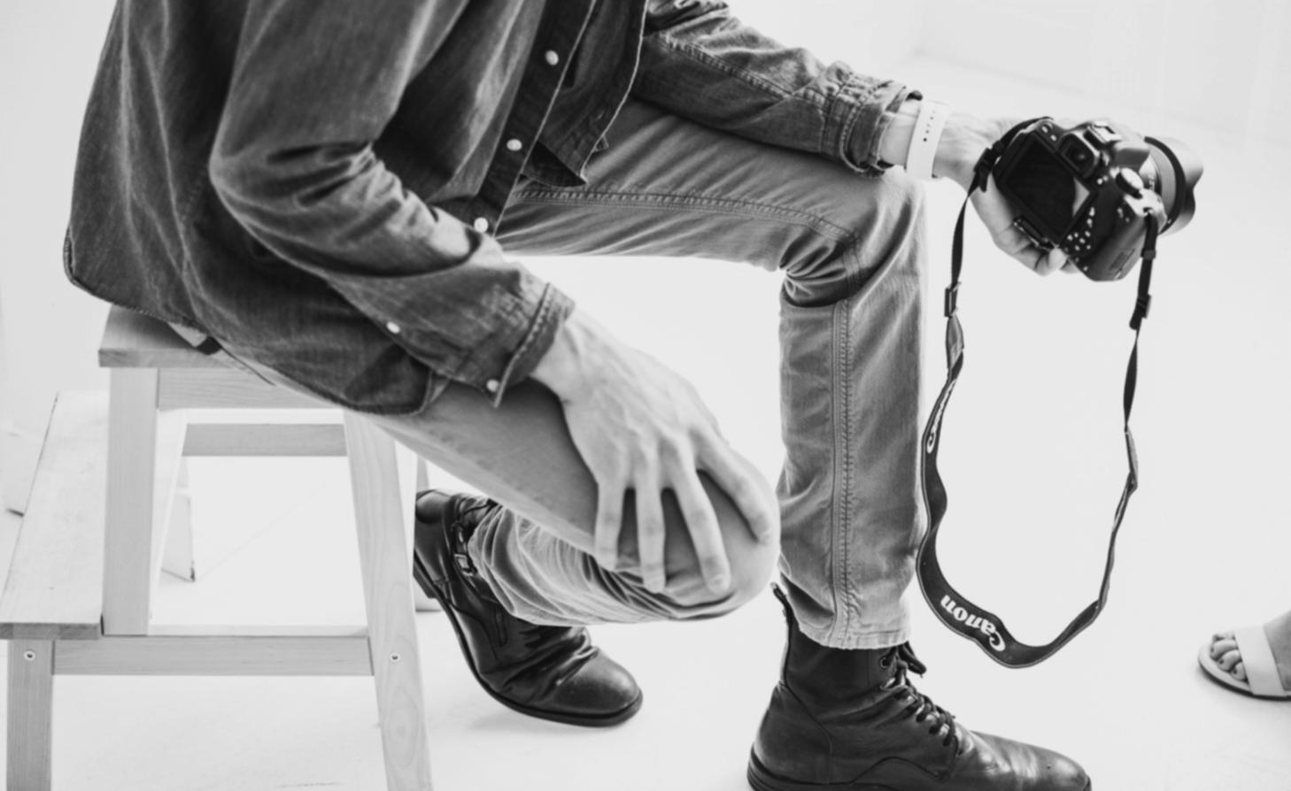 Profesyonel ürün fotoğrafçılığı ekipmanları ve stüdyo düzeni
